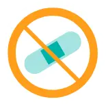 No bandage icon