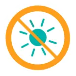 No sunlight icon